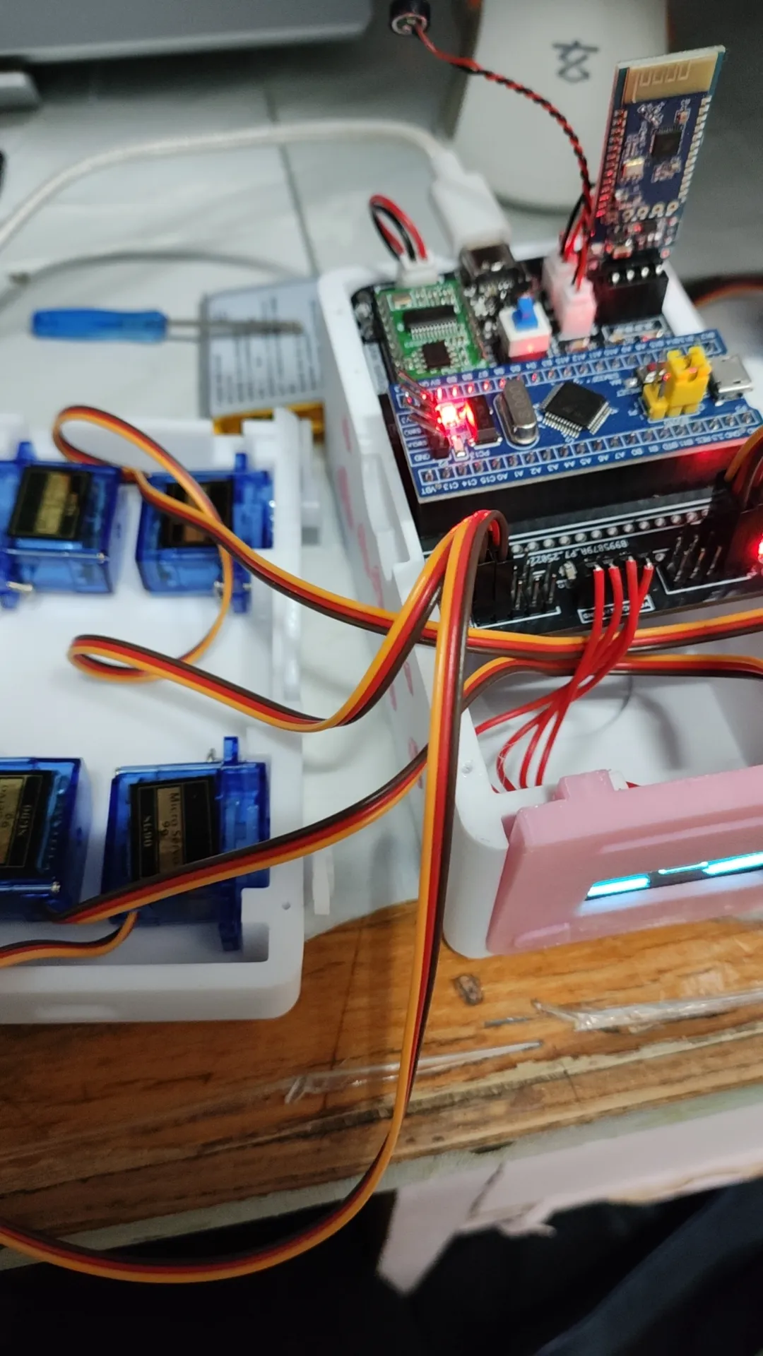 K230测距装置与桌面小狗